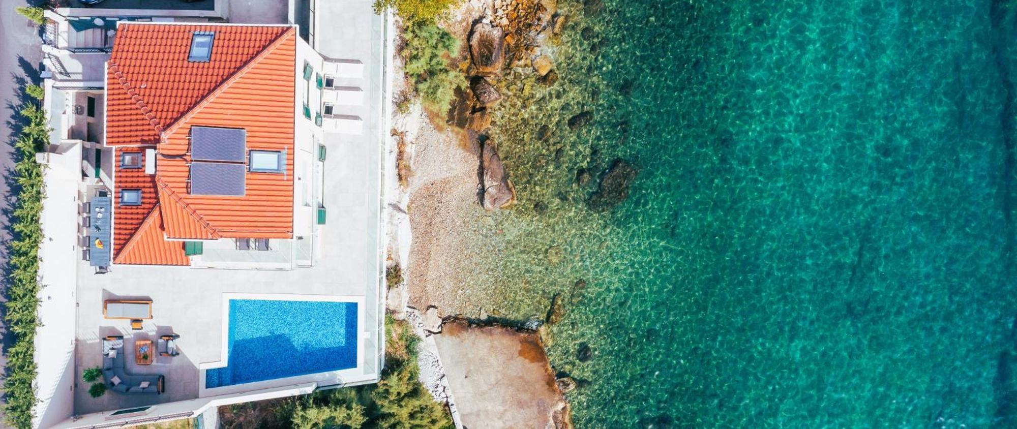 Epetium Beach Villa Сплит Экстерьер фото