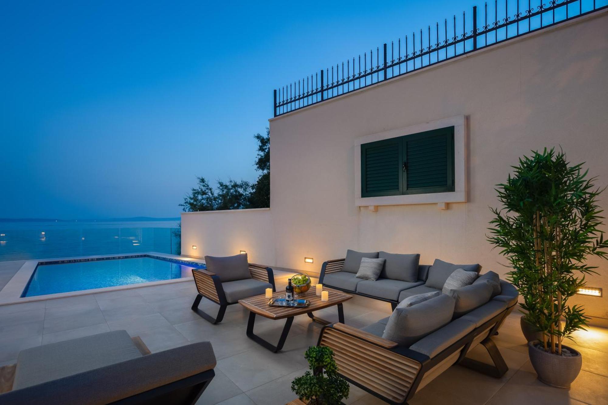 Epetium Beach Villa Сплит Экстерьер фото